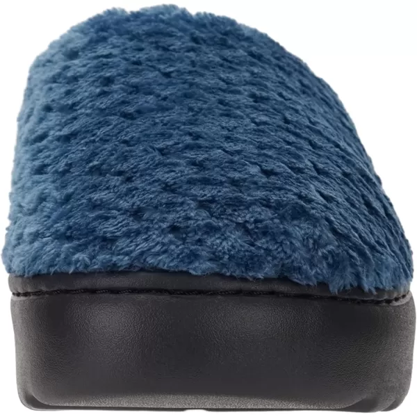 imageWHITIN Womens Pillow Warm Slippers with Outdoorfriendly Cushioned SoleBlue