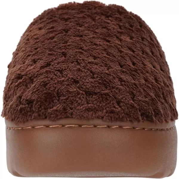 imageWHITIN Womens Pillow Warm Slippers with Outdoorfriendly Cushioned SoleBrown