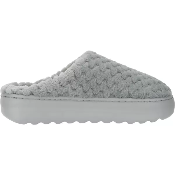 imageWHITIN Womens Pillow Warm Slippers with Outdoorfriendly Cushioned SoleGrey