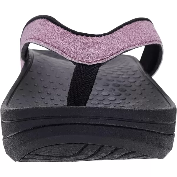 imageWHITIN Womens Platform Flip Flops  Orthotic Arch Support  Soft Toe Post  Wedge Thong SandalsC30  Rose Red