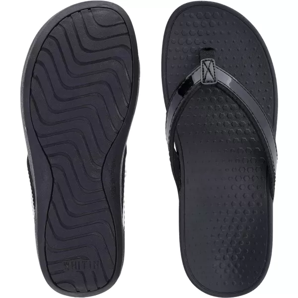 imageWHITIN Womens Platform Flip Flops  Orthotic Arch Support  Soft Toe Post  Wedge Thong SandalsWHITIN Womens Platform Flip Flops  Orthotic Arch Support  Soft Toe Post  Wedge Thong Sandals