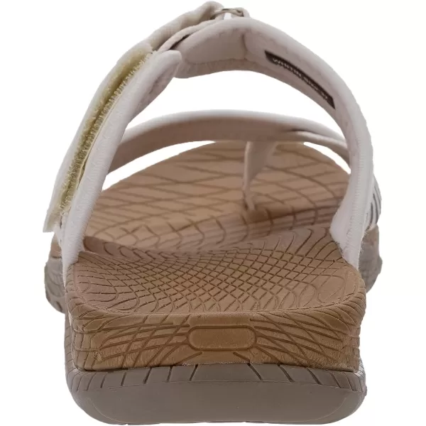 imageWHITIN Womens Toe Thong Sandal  Beach Outdoor Flip Flop  Arch SupportC50  Beige
