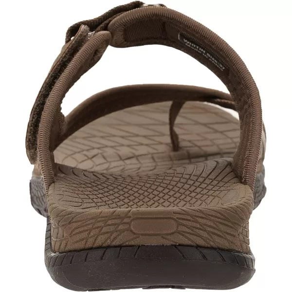 imageWHITIN Womens Toe Thong Sandal  Beach Outdoor Flip Flop  Arch SupportC50  Brown