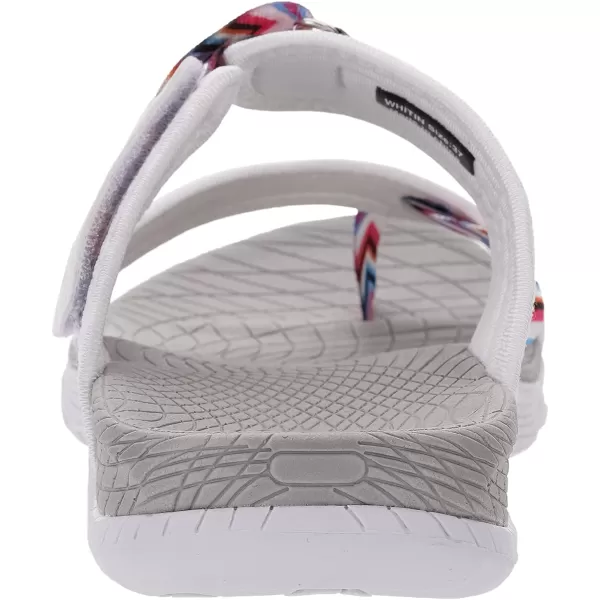imageWHITIN Womens Toe Thong Sandal  Beach Outdoor Flip Flop  Arch SupportC50  Multi