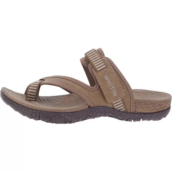 imageWHITIN Womens Toe Thong Sandals with Arch Support Flip Flops Outdoor Slide Size 10 Indoor Fashion Footwear Ring Wide Climbing Cushion Woven Comfortable Slide Soft Ladies Beach Sandles Brown 40WHITIN Womens Toe Thong Sandals with Arch Support Flip Flops Outdoor Slide Size 10 Indoor Fashion Footwear Ring Wide Climbing Cushion Woven Comfortable Slide Soft Ladies Beach Sandles Brown 40