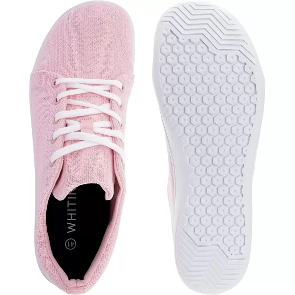 imageWHITIN Womens Transitional Barefoot Shoe for Beginners Lifestyle Inspired MinimalistW71v5  Pink