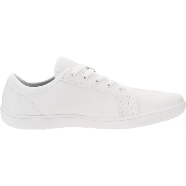 imageWHITIN Womens Wide Barefoot Shoes  Footloose Minimalist Style  Zero Drop Sole amp FlatW81v4 Microfiber Leather  All White