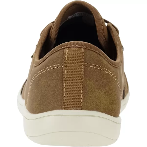 imageWHITIN Womens Wide Barefoot Shoes  Footloose Minimalist Style  Zero Drop Sole amp FlatW81v4 Microfiber Leather  Brown