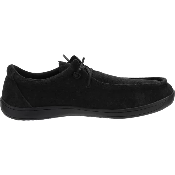 imageWHITIN Womens Wide Barefoot Shoes  Slipon Loafers  Zero Drop Sole  Step Into MinimalistW861 Corduroy  Black