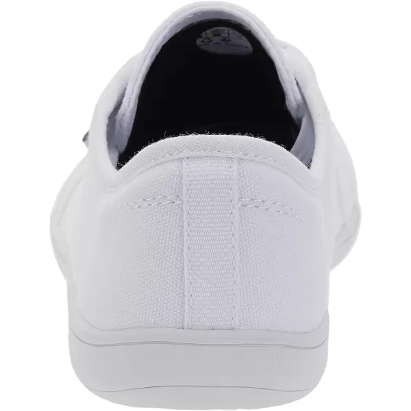imageWHITIN Womens Wide Canvas Shoes  Minimalist Barefoot Sneakers  Classic Fit Low TopW81v2  Canvas White