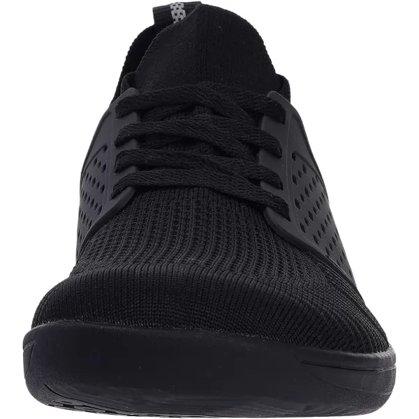 imageWHITIN Womens Wide Minimalist Barefoot Shoes  Zero Drop SoleW85  All Black