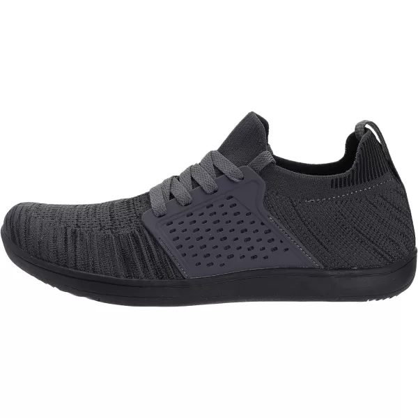 imageWHITIN Womens Wide Minimalist Barefoot Shoes  Zero Drop SoleW85  Dark Grey