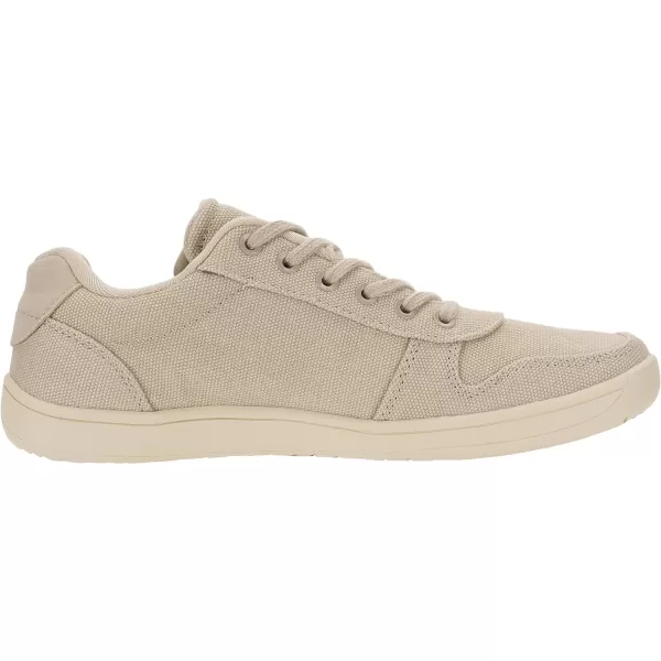 imageWHITIN Womens Wide Toe Box Barefoot Shoes  Canvas Minimalist SneakersW882  Beige