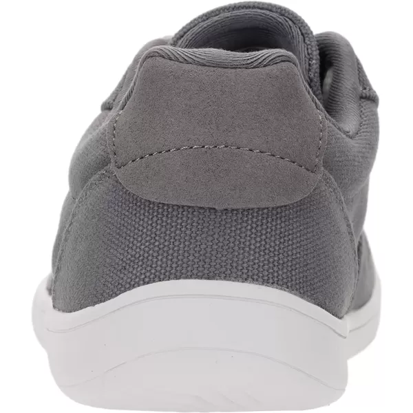 imageWHITIN Womens Wide Toe Box Barefoot Shoes  Canvas Minimalist SneakersW882  Grey White