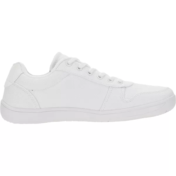 imageWHITIN Womens Wide Toe Box Barefoot Shoes  Canvas Minimalist SneakersW882  White