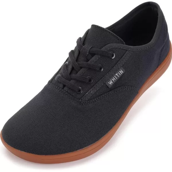 imageWHITIN Canvas Barefoot Sneakers for Men Wide Toe Box Minimalist Zero Drop Sole Shoes Minimus Extra Width Fit Size 125 125W Casual Grey Gum 46WHITIN Canvas Barefoot Sneakers for Men Wide Toe Box Minimalist Zero Drop Sole Shoes Minimus Extra Width Fit Size 125 125W Casual Grey Gum 46