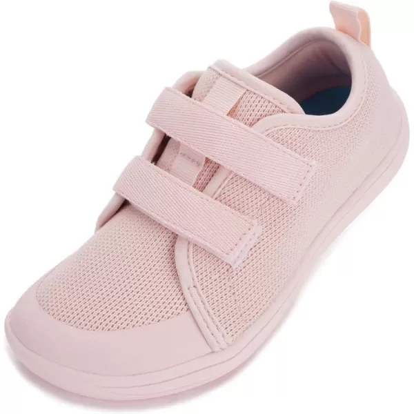 imageWHITIN LittleBig Kid Wide Barefoot Shoes  BoysGirls Minimalist Sneakers  Splay Naturally  LightweightW81k  All Pink
