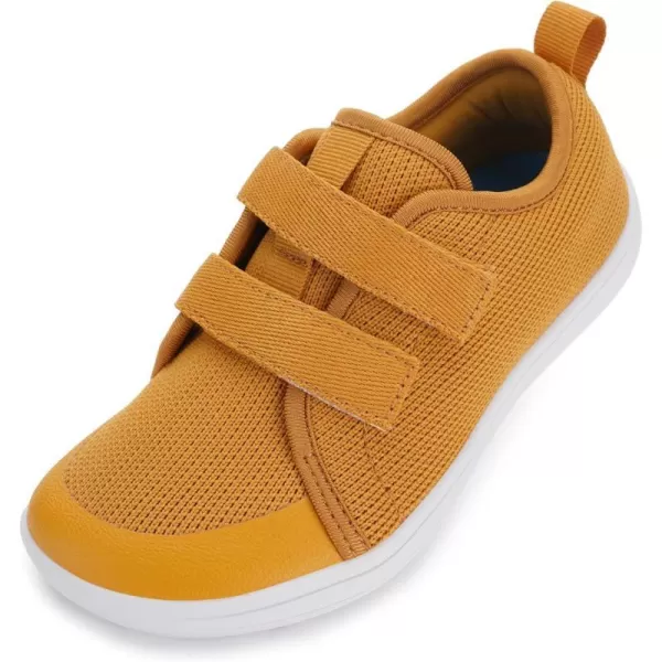 imageWHITIN LittleBig Kid Wide Barefoot Shoes  BoysGirls Minimalist Sneakers  Splay Naturally  LightweightW81k  Yellow
