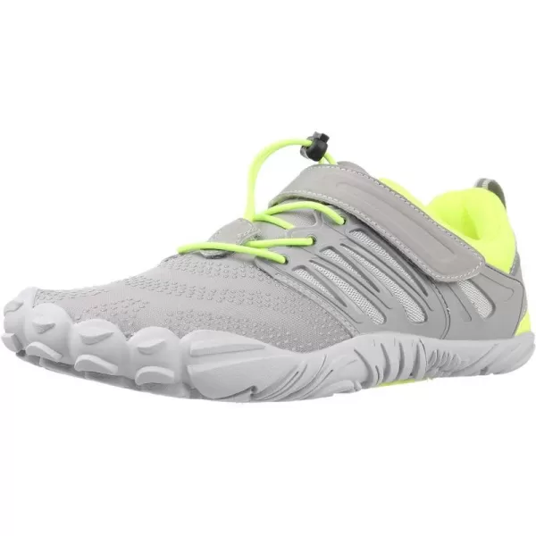 imageWHITIN Mens Minimalist Trail Runner  Wide Toe Box  Barefoot Inspired1 Grey