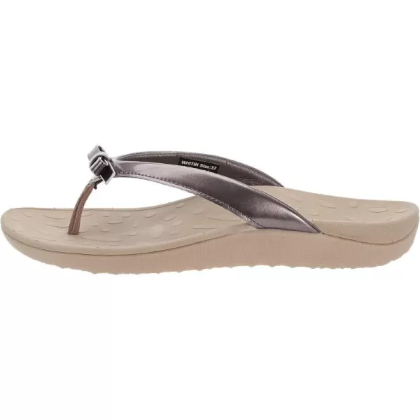 imageWHITIN Womens Flip Flops with Concealed Orthotic Arch Support Slip Resistant Outdoor Walking House Sport Bow Thong Sandals Size 8 Ladies Waterproof Sandles Female Flat Beach Shoes Bchampagne 39WHITIN Womens Flip Flops with Concealed Orthotic Arch Support Slip Resistant Outdoor Walking House Sport Bow Thong Sandals Size 8 Ladies Waterproof Sandles Female Flat Beach Shoes Bchampagne 39