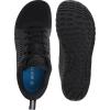 imageWHITIN Mens Barefoot TrailRunning Shoes  Wide ToeBox  ZeroDrop Sole  Optimal TractionW51 All Black