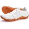 imageWHITIN Mens Barefoot Running Shoes  Minimalist CrossTrainer  Zero Drop SoleW63 WhiteGum