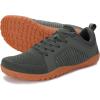 imageWHITIN Mens Barefoot TrailRunning Shoes  Wide ToeBox  ZeroDrop Sole  Optimal TractionW51 Green Gum