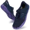 imageWHITIN Womens Barefoot ampamp Minimalist Shoe  Zero Drop Sole  Trail RunnerW30  Dark Blue