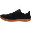 imageWHITIN Extra Wide Toe Box Barefoot Sneakers for Men Fashion Minimalist Minimus Zero Drop Sole Shoes Size 11 11W Walking Gym Training Black Gum 45