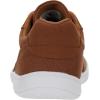 imageWHITIN Mens Wide Barefoot Shoes  Canvas Minimalist Sneakers  Zero Drop SoleW882  Brown White Canvas Upper