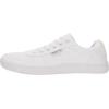 imageWHITIN Mens Wide Barefoot Shoes  Canvas Minimalist Sneakers  Zero Drop SoleW882  White Canvas Upper