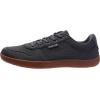 imageWHITIN Mens Wide Barefoot Shoes  Canvas Minimalist Sneakers  Zero Drop SoleW883  Grey Gum Knit Upper