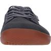 imageWHITIN Mens Wide Genuine Leather Barefoot Shoes  Minimalist Fashion Sneakers  Zero Drop SoleGrey Gum