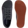 imageWHITIN Mens Wide Genuine Leather Barefoot Shoes  Minimalist Fashion Sneakers  Zero Drop SoleGrey Gum