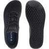 imageWHITIN Wide Toe Box Barefoot Sneakers for Men Fashion Casual Minimalist Minimus Zero Drop Sole Shoes Size 12 Width 12W Laces Up Training All Black 46
