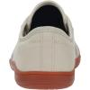 imageWHITIN Womens CanvasLeather Barefoot Shoes  Wide Width Minimalist Sneakers  Classic Fit Low TopW81v2  Canvas Beige Gum