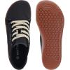 imageWHITIN Womens CanvasLeather Barefoot Shoes  Wide Width Minimalist Sneakers  Classic Fit Low TopW81v2  Canvas Black Gum