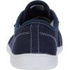 imageWHITIN Womens CanvasLeather Barefoot Shoes  Wide Width Minimalist Sneakers  Classic Fit Low TopW81v2  Canvas Navy Blue