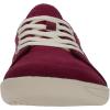 imageWHITIN Womens CanvasLeather Barefoot Shoes  Wide Width Minimalist Sneakers  Classic Fit Low TopW81v2  Canvas Red Beige