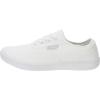 imageWHITIN Womens Wide Canvas Minimalist Barefoot Shoes  Zero Drop Sole  Casual SneakerW87  All White
