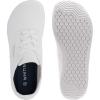 imageWHITIN Womens Wide Canvas Minimalist Barefoot Shoes  Zero Drop Sole  Casual SneakerW87  All White