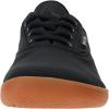 imageWHITIN Womens Wide Canvas Minimalist Barefoot Shoes  Zero Drop Sole  Casual SneakerW87  BlackGum
