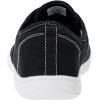 imageWHITIN Womens Wide Canvas Minimalist Barefoot Shoes  Zero Drop Sole  Casual SneakerW87  BlackWhite