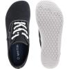 imageWHITIN Womens Wide Canvas Minimalist Barefoot Shoes  Zero Drop Sole  Casual SneakerW87  BlackWhite