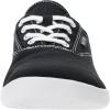 imageWHITIN Womens Wide Canvas Minimalist Barefoot Shoes  Zero Drop Sole  Casual SneakerW87  BlackWhite