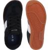 imageWHITIN Womens Wide Toe Box Barefoot Shoes  Suede Patchwork DesignBlack Gum