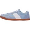 imageWHITIN Womens Wide Toe Box Barefoot Shoes  Suede Patchwork DesignBlue Gum