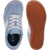 imageWHITIN Womens Wide Toe Box Barefoot Shoes  Suede Patchwork DesignBlue Gum
