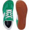 imageWHITIN Womens Wide Toe Box Barefoot Shoes  Suede Patchwork DesignGreen Gum