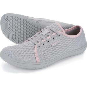 imageWHITIN Womens Water ampamp Land Shoes  Quick Drying  CasualStyle InspiredW75v2  Grey Pink  Water Shoes 